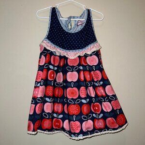 Cheeky Plum Apples Tunic and Shorts Playset